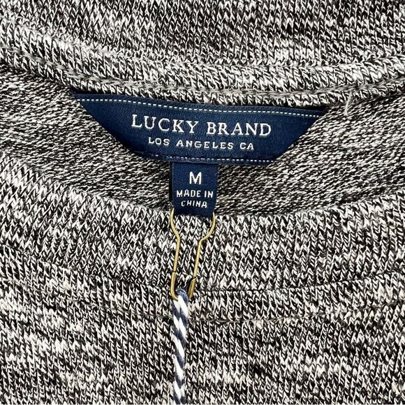 NWT! LUCKY BRAND Tie Front Knit Dress MEDIUM - Picture 7 of 8